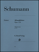 Albumblatter Op. 124 piano sheet music cover